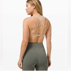 Lululemon Free To Be Serene Strappy Back Sports Bra